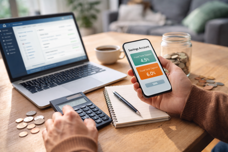 Porównywanie lokaty bankowej i konta oszczędnościowego przy planowaniu finansów
